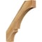 Ekena Millwork 4"W x 24"D x 28"H Balboa Rough Sawn Knee Brace, Western Red Cedar BRC04X24X28BOA00RWR - alternate 1
